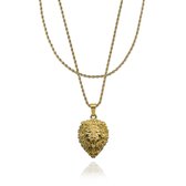 Croyez Jewelry | Lion Gold Layerup | Rope / 75cm / 75cm