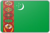 Vlag Turkmenistan - 200 x 300 cm - Polyester
