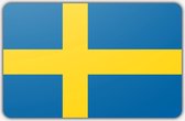 Vlag Zweden - 200 x 300 cm - Polyester
