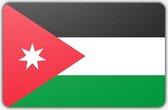 Vlag Jordanië - 70 x 100 cm - Polyester