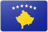 Vlag Kosovo - 100 x 150 cm - Polyester