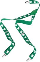 dressforfun - St. Patrick’s Day bretels met klaverbladeren - verkleedkleding kostuum halloween verkleden feestkleding carnavalskleding carnaval feestkledij partykleding - 302561