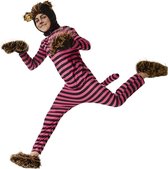 dressforfun - Geheimzinnig grijnzend katje 140 (9-10y) - verkleedkleding kostuum halloween verkleden feestkleding carnavalskleding carnaval feestkledij partykleding - 302472