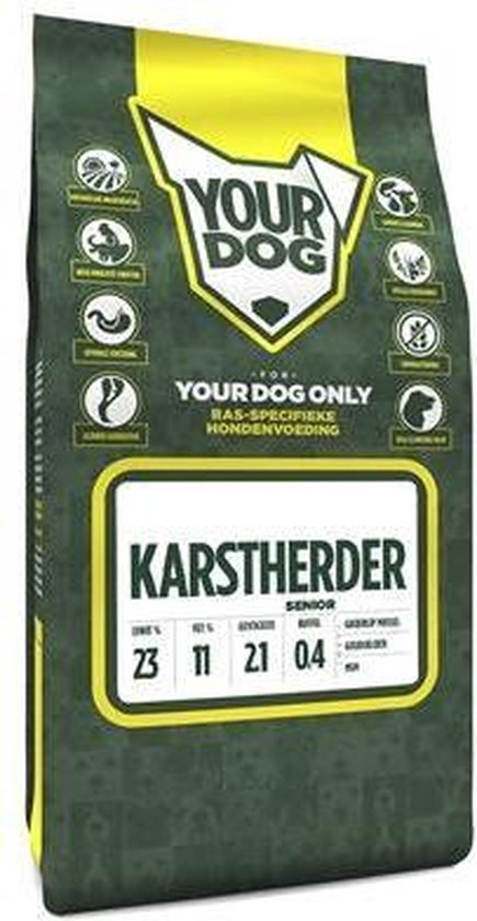 Yourdog - Karstherder - Hondenvoer - 12 kg