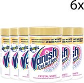 Vanish Oxi Action Crystal White Base Poeder - Voor Witte Was - 600g x6