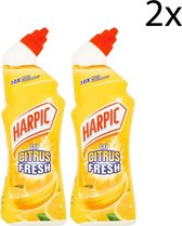Harpic WC-reiniger Gel Citrus Fresh - 750ml x2
