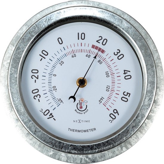 Buitenthermometer - �CM - metaal - gegalvaniseerd 