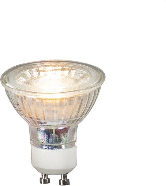 Lampe LED QAZQA GU10 COB 3W 230LM 3000K