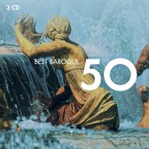 50 Best Baroque (3 Klassieke Muziek CD) Vivali - Bach - Barok