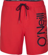 O'Neill heren zwembroek - Original Cali Shorts - rood - Plaid -  Maat: S