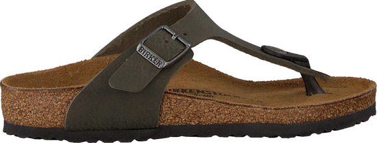 Birkenstock Gizeh Slippers - Maat 37 - Unisex - groen | bol.com