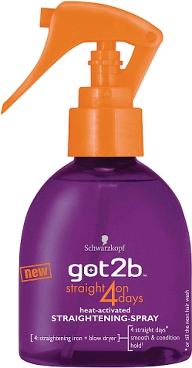 Got2B - Straight On 4 Days Hairspray Hairspray Spray 200Ml