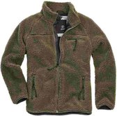 Urban Classics Jacket -3XL- Teddyfleece Groen