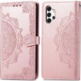 iMoshion Mandala Booktype Samsung Galaxy A32 (4G) hoesje - Rosé Goud
