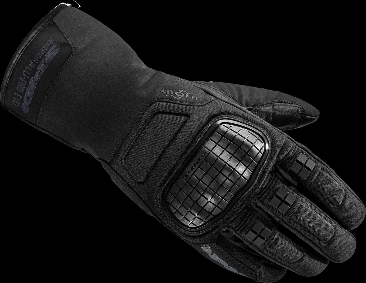 Spidi Alu-Pro Evo Black Motorcycle Gloves 2XL