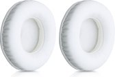 kwmobile 2x oorkussens compatibel met AKG K518 /K518DJ /K81 /K518LE - Earpads voor koptelefoon in wit