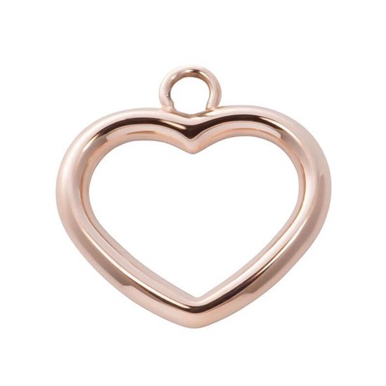 iXXXi-Jewelry-Heart Open-Rosé goud-dames-Bedel-One size