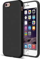 iParadise iPhone 6 hoesje zwart siliconen case - iphone 6s hoesje hoesjes cover hoes
