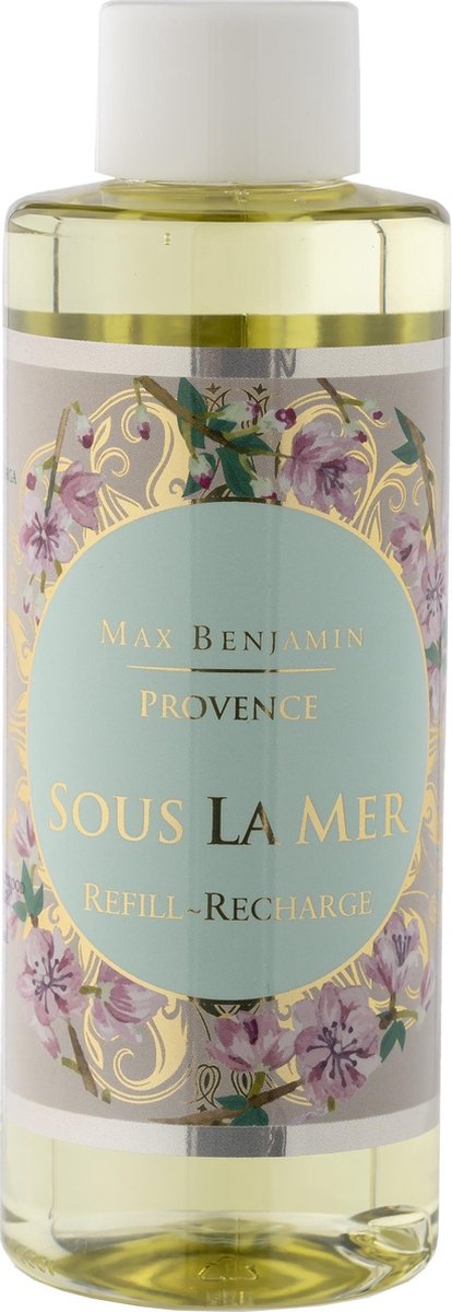 Max Benjamin Navulling Geurstokjes Provence Sous La Mer 150 Ml