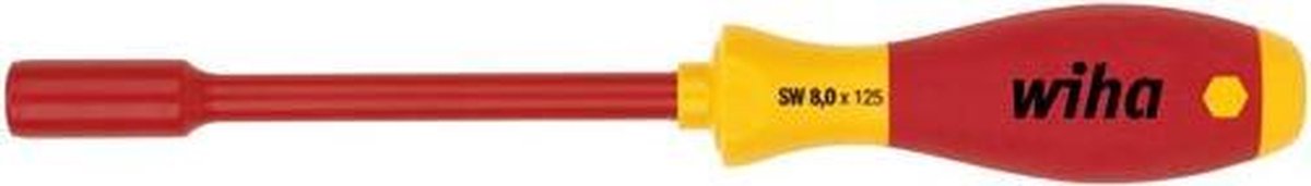 Wiha Schroevendraaier SoftFinish electric Zeskantdopsleutel 4.0mm x 125mm - 00853