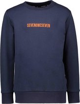Seven-One-Seven Jongens sweaters Seven-One-Seven Simon round neck sweater Rich Blue 134/140