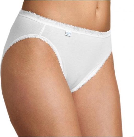 Set de 5 slips sloggi basic tai pour femmes - sous-vêtements pour femmes, taille: 38 en blanc