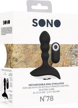 No. 78 - Rechargeable Anal Stimulator - Black