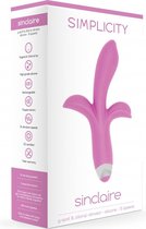 SINCLAIRE G-spot + clitoral vibrator - Pink