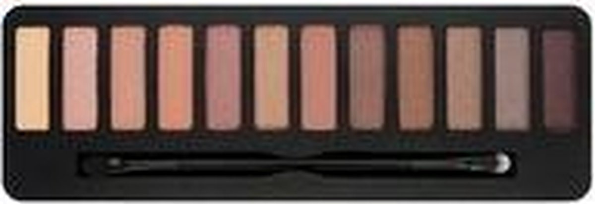 Goedkoopste W7 In The Nude Natural Nudes Oogschaduw Palette - Lichtroze - 12 Kleuren