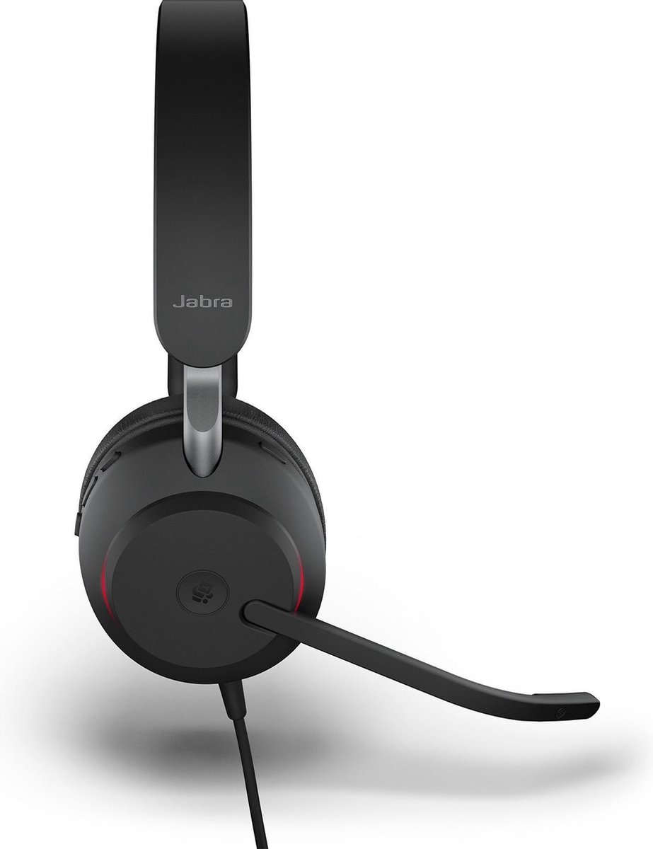 Jabra Evolve2 40 MS Stereo USB-C Black thumbnail 2