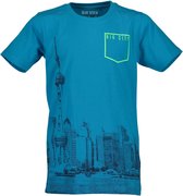 Blue Seven - T shirt jongens - Aqua -  Maat 140