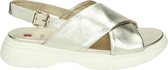 Hogl 102921 - Volwassenen Sandalen met hakDames Sandalen - Kleur: Metallics - Maat: 40