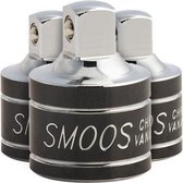 Smoos® Verloop dop van 3/4 naar 1 - 3 stuks - Zwart
