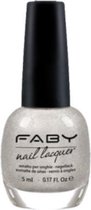 Faby Nagellak The Magic Wand Dames 15 Ml Vegan Zilvergrijs