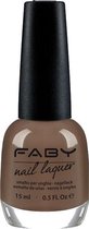 Faby Nagellak Holding Back The Years Dames 15 Ml Vegan Bruin