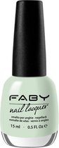Faby Nagellak Soffio Dames 15 Ml Vegan Mintgroen