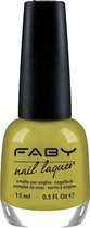 Faby Nagellak I Can! Dames 15 Ml Vegan Gifgroen