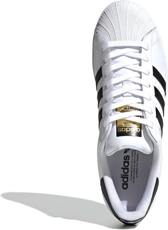 adidas Superstar Heren Sneakers - Ftwr White/Core Black/Ftwr White - Maat 43 1/3 - adidas