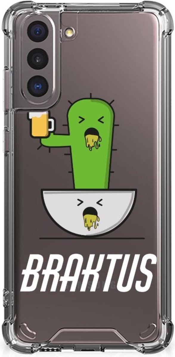 Samsung Galaxy S21 Stevig Bumper Hoesje Braktus