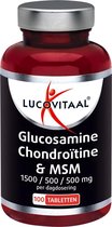 3x Lucovitaal Glucosamine Chondroïtine & MSM 100 tabletten