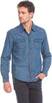 L&S Denim Shirt LS for him