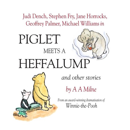 Winnie the Pooh1- Piglet Meets A Heffalump and Other Stories - cover