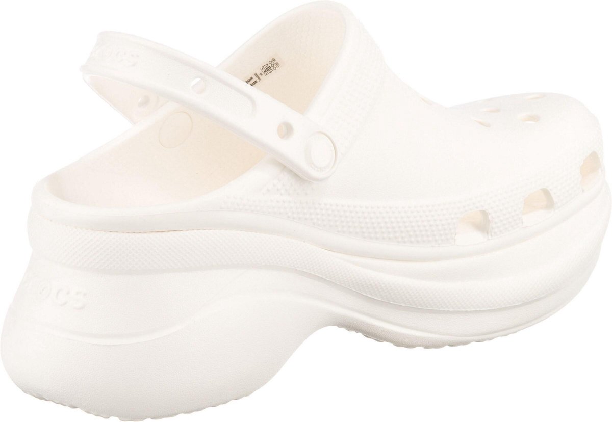 Crocs Classic Bae Clog - Dames Chodaki - Platform - Wit