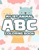My 1st Animal ABC Coloring Book