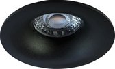 Spot Armatuur GU10 - Primux Nora Pro - Inbouw Rond - Mat Zwart - Aluminium - Ø82mm