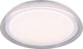 LED Plafondlamp - Plafondverlichting - Trinon Heral - 24W - Aanpasbare Kleur - Rond - Mat Wit - Kunststof
