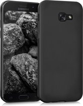 kwmobile telefoonhoesje voor Samsung Galaxy A5 (2017) - Hoesje voor smartphone - Back cover in mat zwart