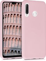 kwmobile telefoonhoesje voor Huawei P30 Lite - Hoesje voor smartphone - Back cover in vintage roze