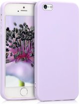 kwmobile telefoonhoesje voor Apple iPhone SE (1.Gen 2016) / iPhone 5 / iPhone 5S - Hoesje voor smartphone - Back cover in lavendel