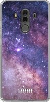 Huawei Mate 10 Pro Hoesje Transparant TPU Case - Galaxy Stars #ffffff